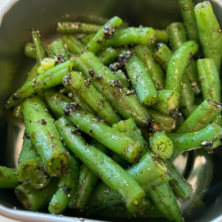 インゲンの胡麻和え☆幼児食に〜